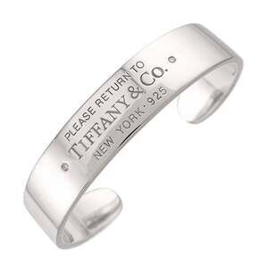 TIFFANY Authentic Silver Diamond Bracelet